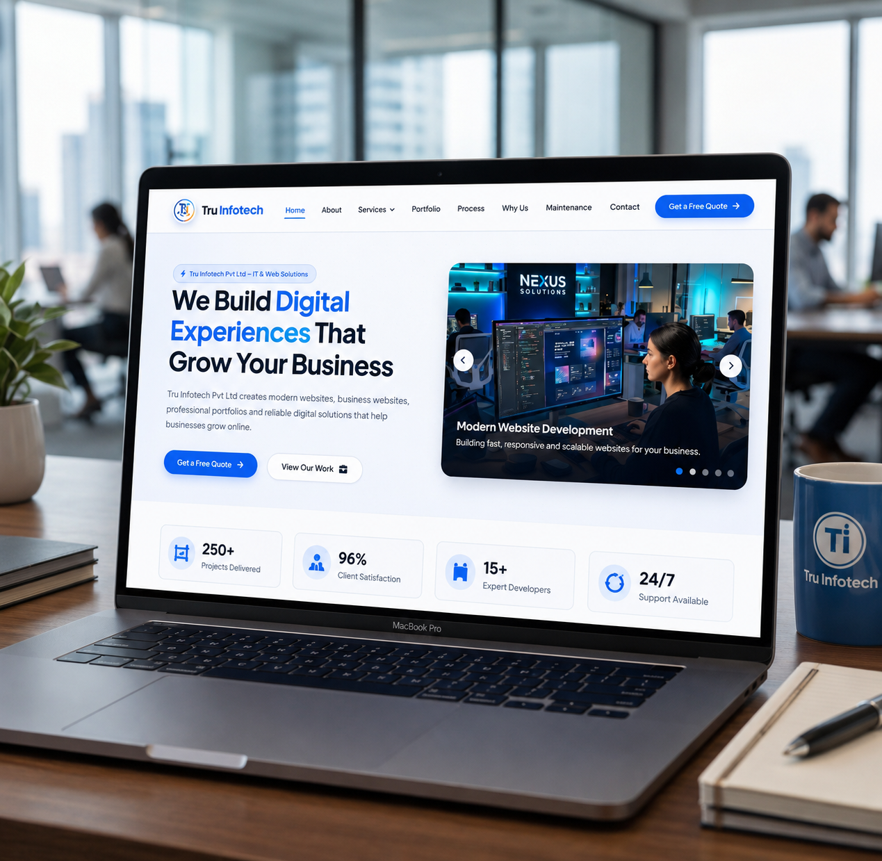 Website Development Showcase